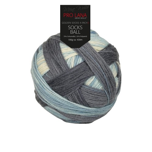 Włóczka skarpetkowa Pro Lana Socks Ball kolor 4