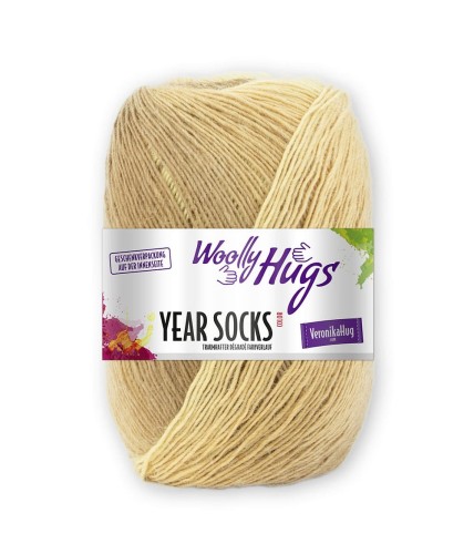 Włóczka skarpetkowa Woolly Hugs  Year Socks kolor 03 - marzec