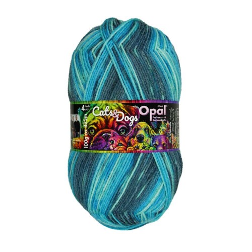 Włóczka skarpetkowa Opal Cats &amp; Dogs kolor 11235
