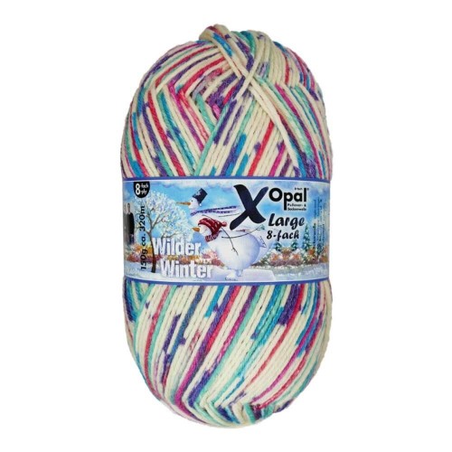 Włóczka skarpetkowa Opal Xlarge Wilder Winter kolor 11182