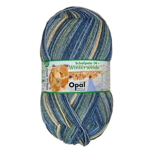 Włóczka skarpetkowa Opal Schafpate 14 Winterweide kolor 11191
