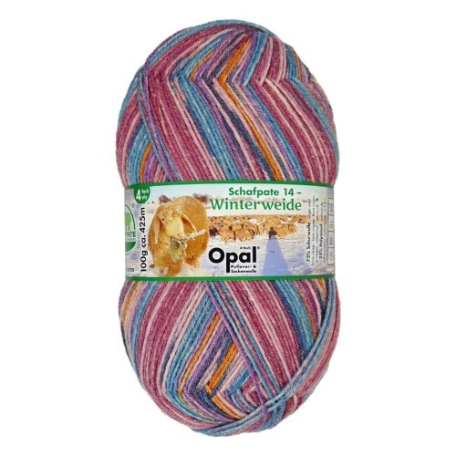 Włóczka skarpetkowa Opal Schafpate 14 Winterweide kolor 11195