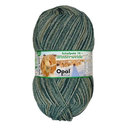 Włóczka skarpetkowa Opal Schafpate 14 Winterweide kolor 11196