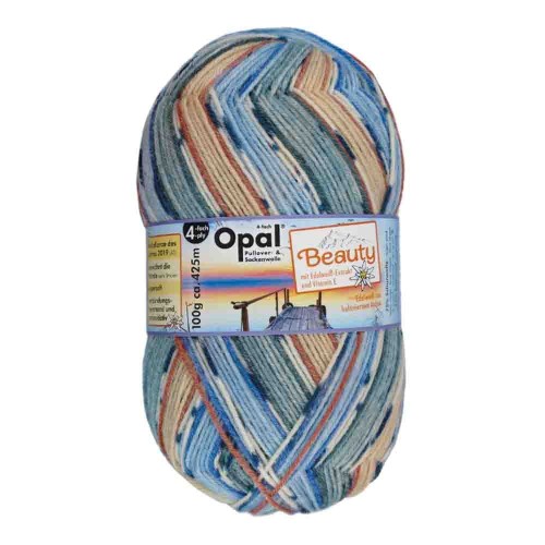 Włóczka skarpetkowa Opal Beauty 3 Wellness kolor 11302