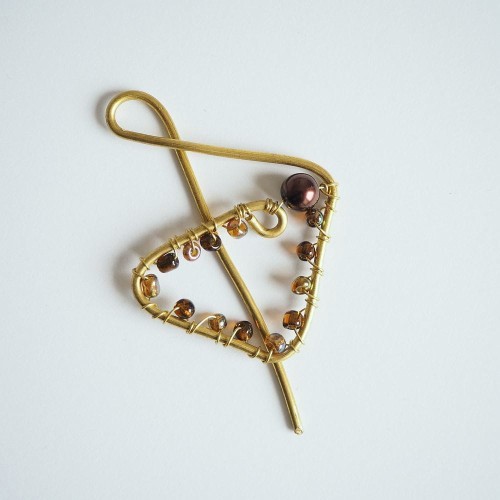 Spinka do szala - Trójkąt