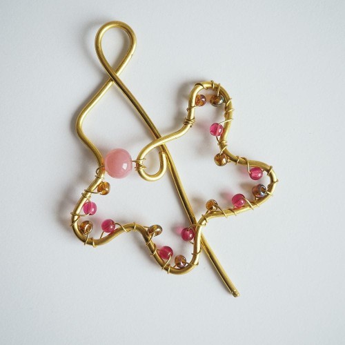 Spinka do szala - Kwiat