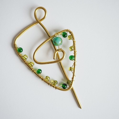 Spinka do szala - Zakręcony Trójkąt