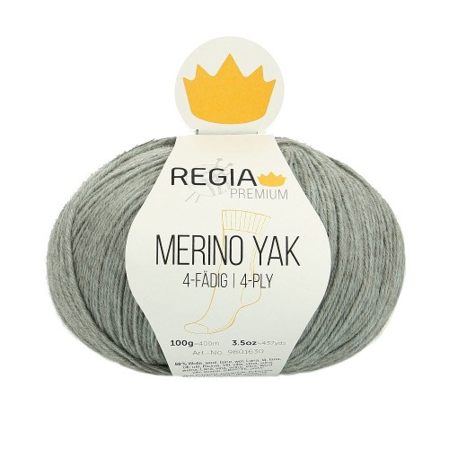 Włóczka skarpetkowa Regia Premium Merino Yak kolor 07513 - miętowy