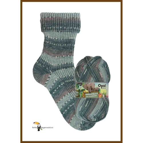 Włóczka skarpetkowa Opal Regenwald 19 kolor 11336