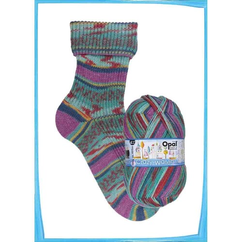 Włóczka skarpetkowa Opal Crazy Waters kolor 11310