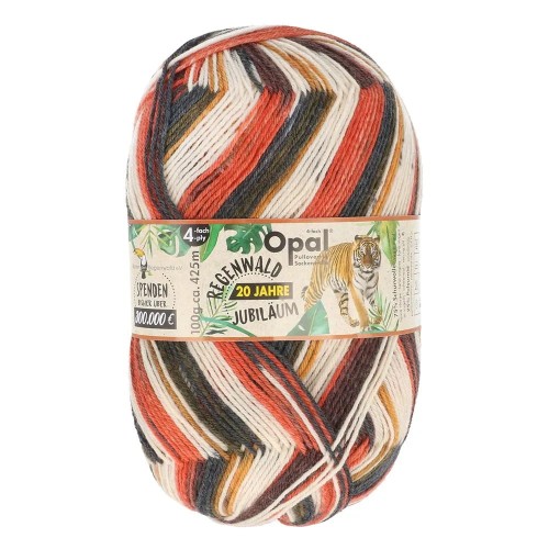 Włóczka skarpetkowa Opal Regenwald 20-year anniversary kolor 1617