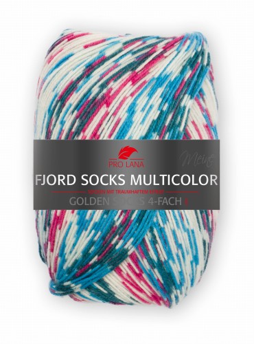 Włóczka skarpetkowa Pro Lana Fjord Socks Multicolor kolor 484