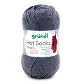 Włóczka skarpetkowa Gründl Hot Socks Pearl Uni kolor 03 - antracyt