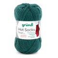 Włóczka skarpetkowa Gründl Hot Socks Pearl Uni kolor 08 - zielony