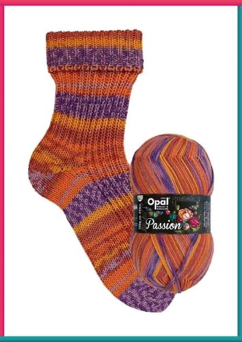 Włóczka skarpetkowa Opal Passion 6 ply kolor 11374