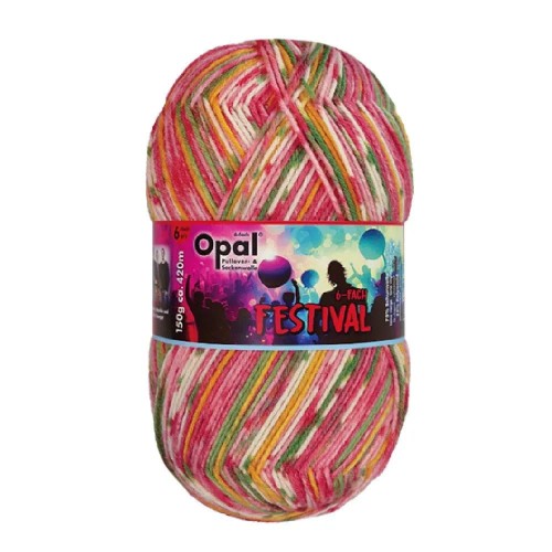 Włóczka skarpetkowa Opal Festival 6 ply kolor 11425