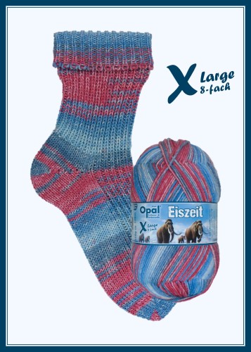 Włóczka skarpetkowa Opal Xlarge Eiszeit kolor 11575