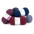 Włóczka skarpetkowa Gründl Hot Socks Merino kolor 21 - granatowy