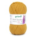 Włóczka skarpetkowa Gründl Hot Socks Merino kolor 25 - curry