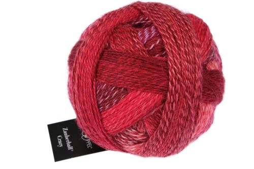 Włóczka skarpetkowa Schoppel Zauberball Crazy kolor 2620 - Red In A Suit