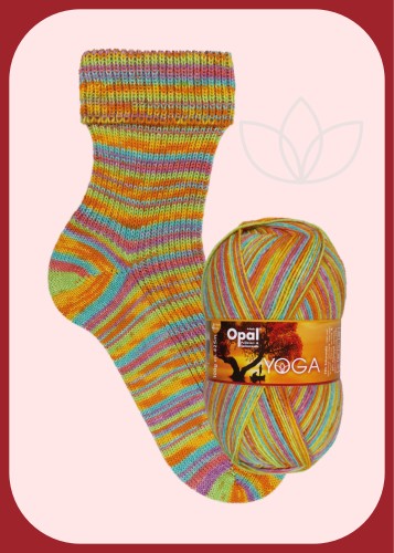 Włóczka skarpetkowa Opal Yoga kolor 16666