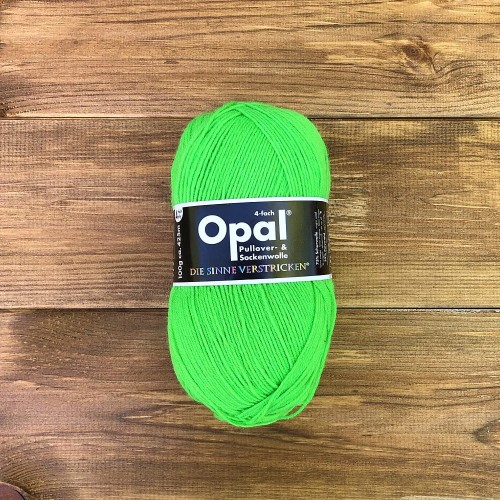 Włóczka skarpetkowa Opal Uni Neon kolor 2011 - zielony