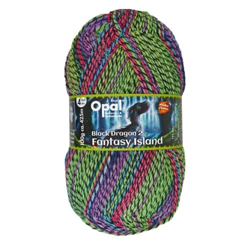 Włóczka skarpetkowa Opal Black Dragon 2 kolor 11132