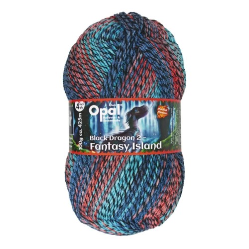 Włóczka skarpetkowa Opal Black Dragon 2 kolor 11133